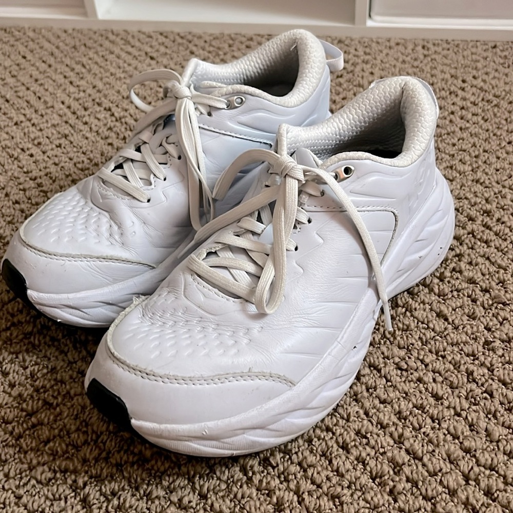 COPY - HOKA BONDI SR leather tennis shoes Women’s size 8